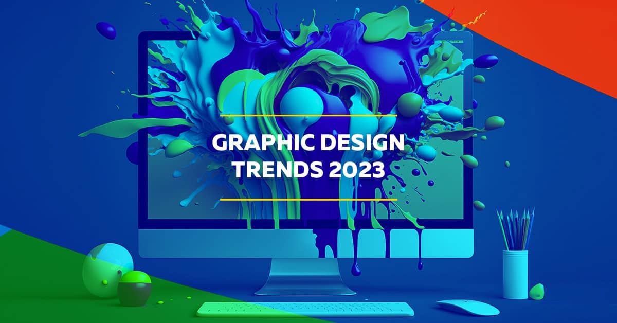 Graphic design trends 2023 Digital Marketing Group